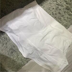 Lululemon White Athletic Skort / Skirt